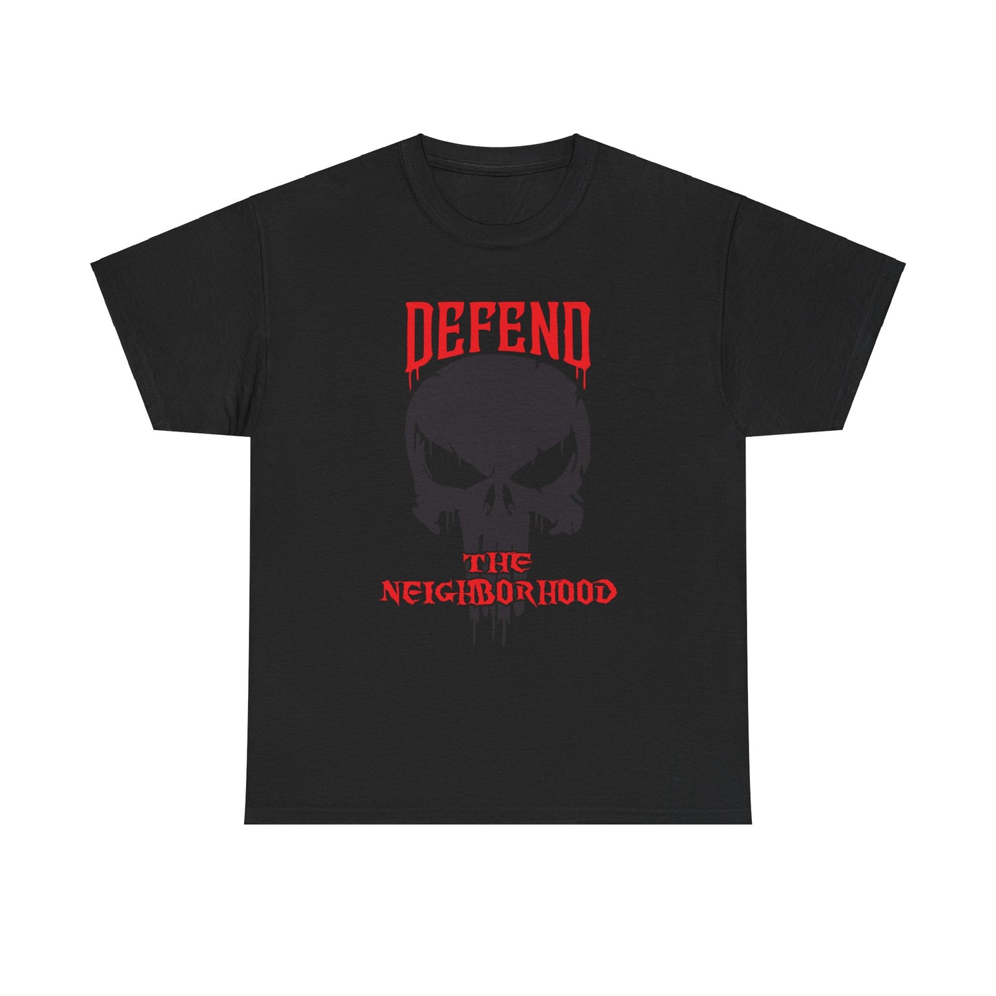 Defend the Neighborhood. Heavy Cotton T-Shirt