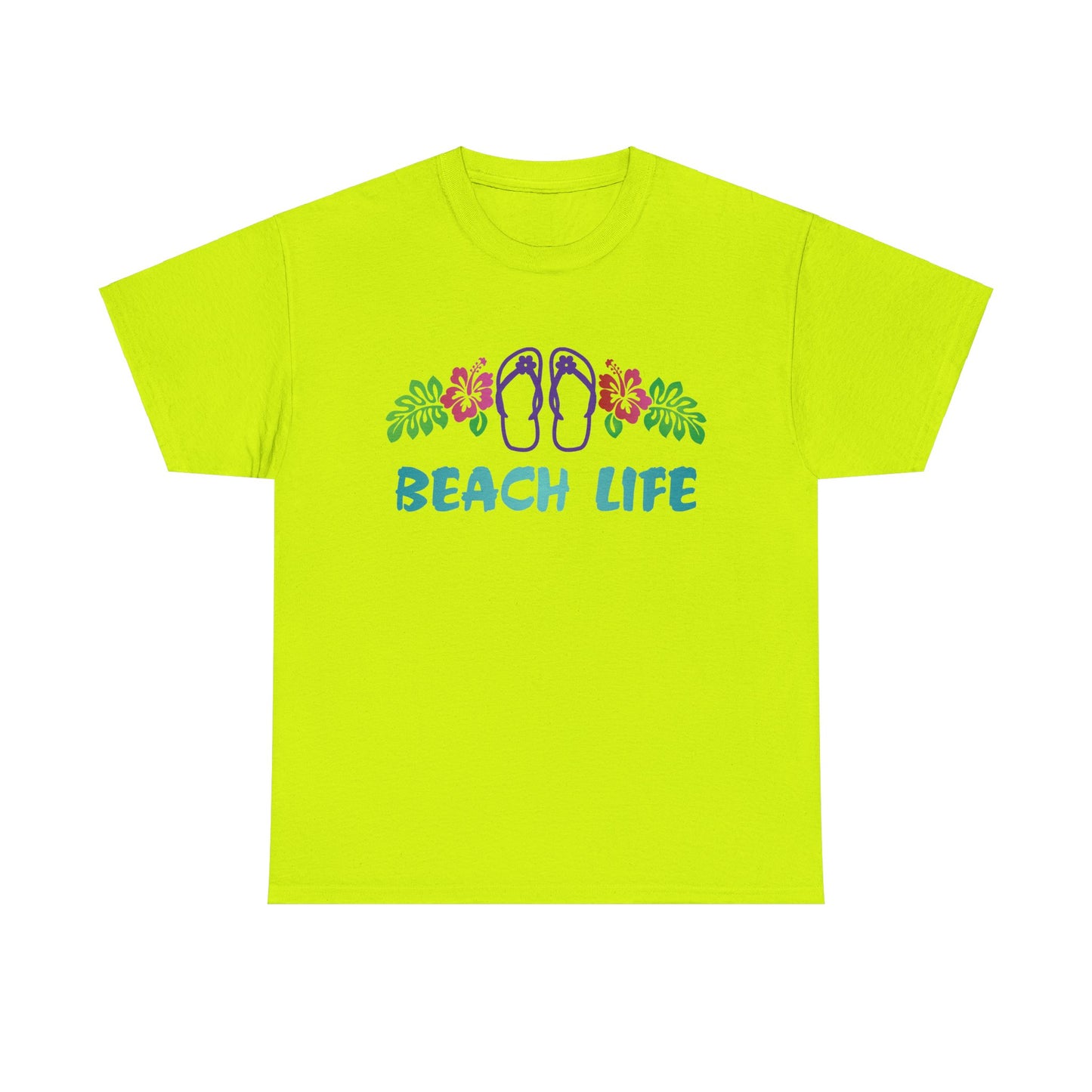 Beach Life, Heavy Cotton T-Shirt