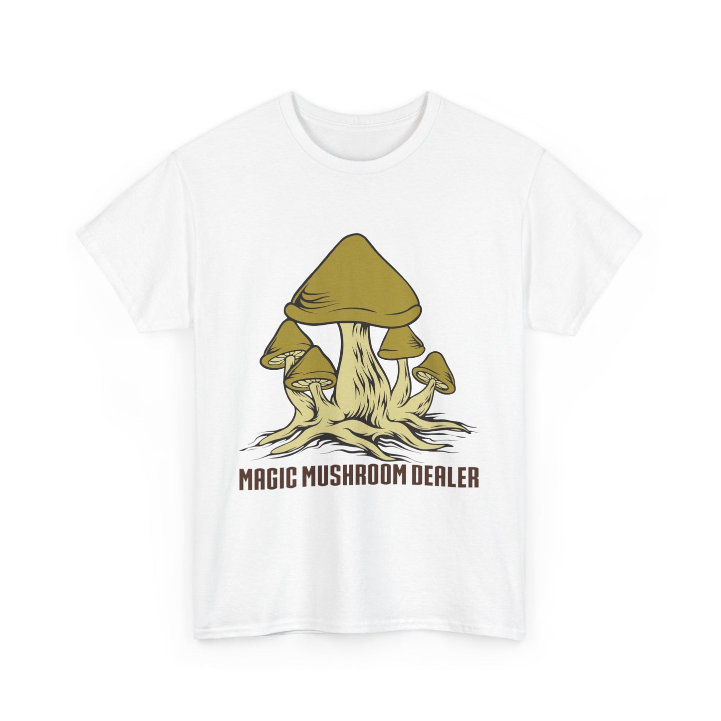 Magic Mushroom Dealer. Heavy Cotton T-Shirt