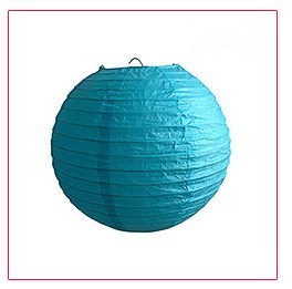 Round paper lanterns