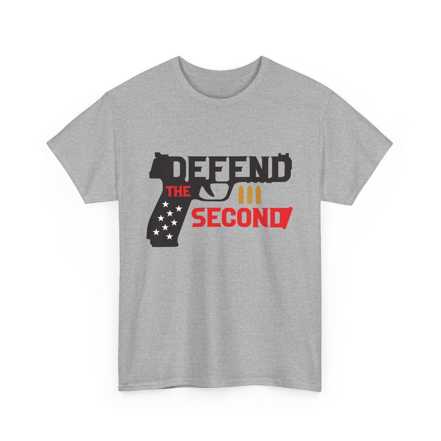 Defend The 2nd. Heavy Cotton T-Shirt