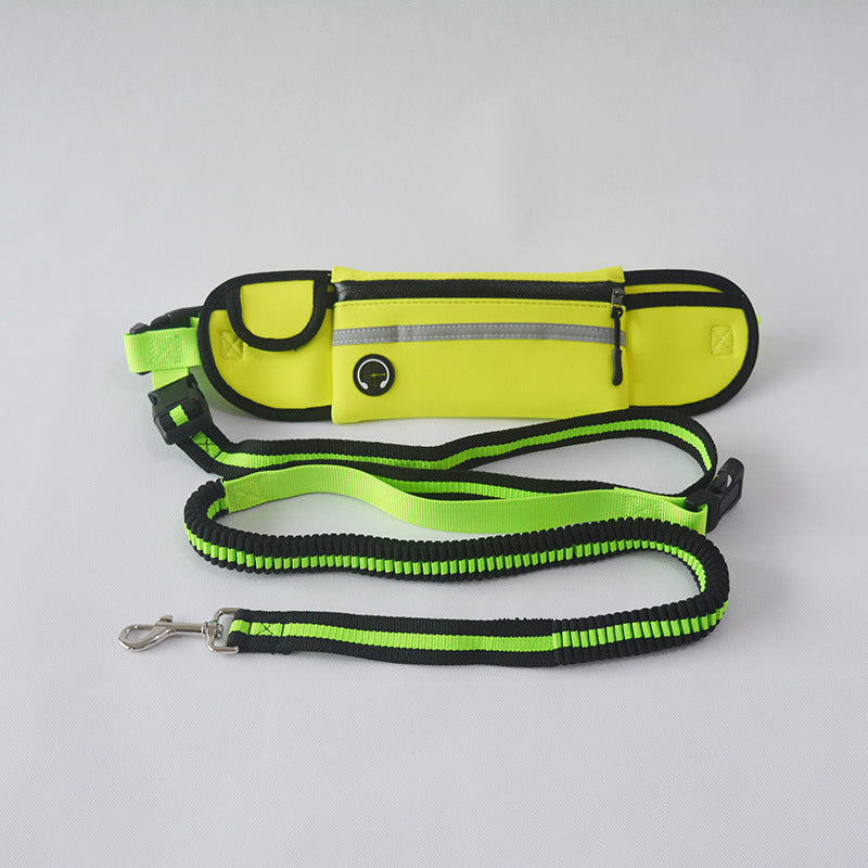 Reflective Pet Waist Bag Leash