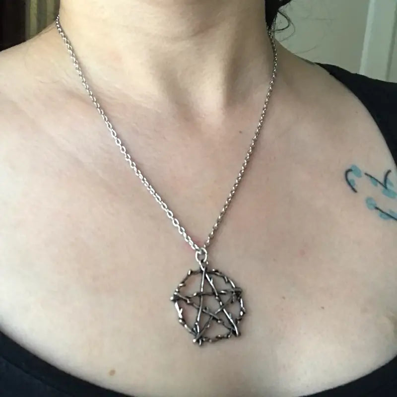 Pentagram Necklace.