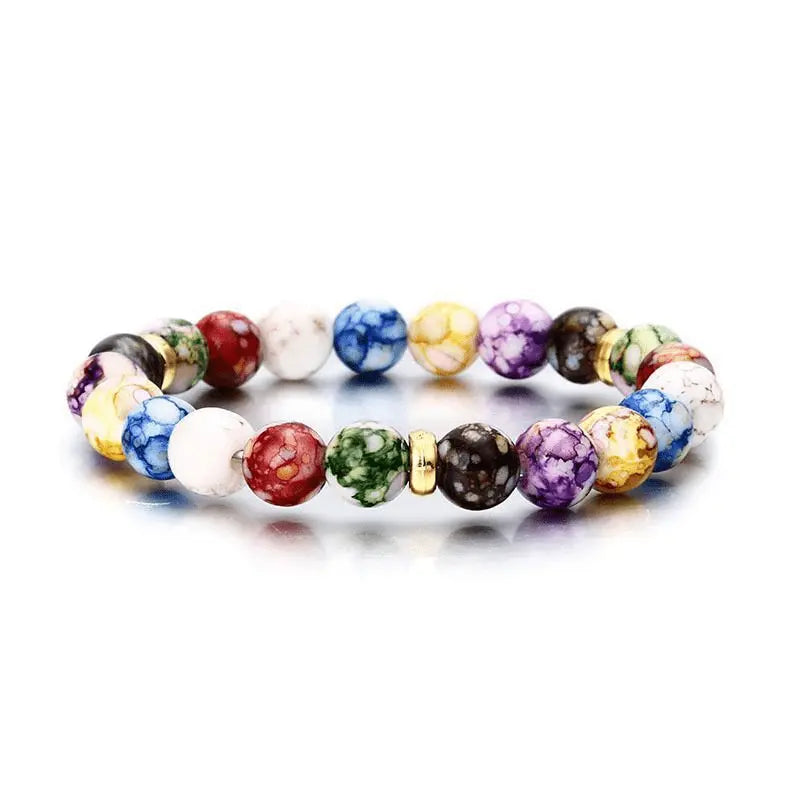 7 Chakra Beads Bracelet.