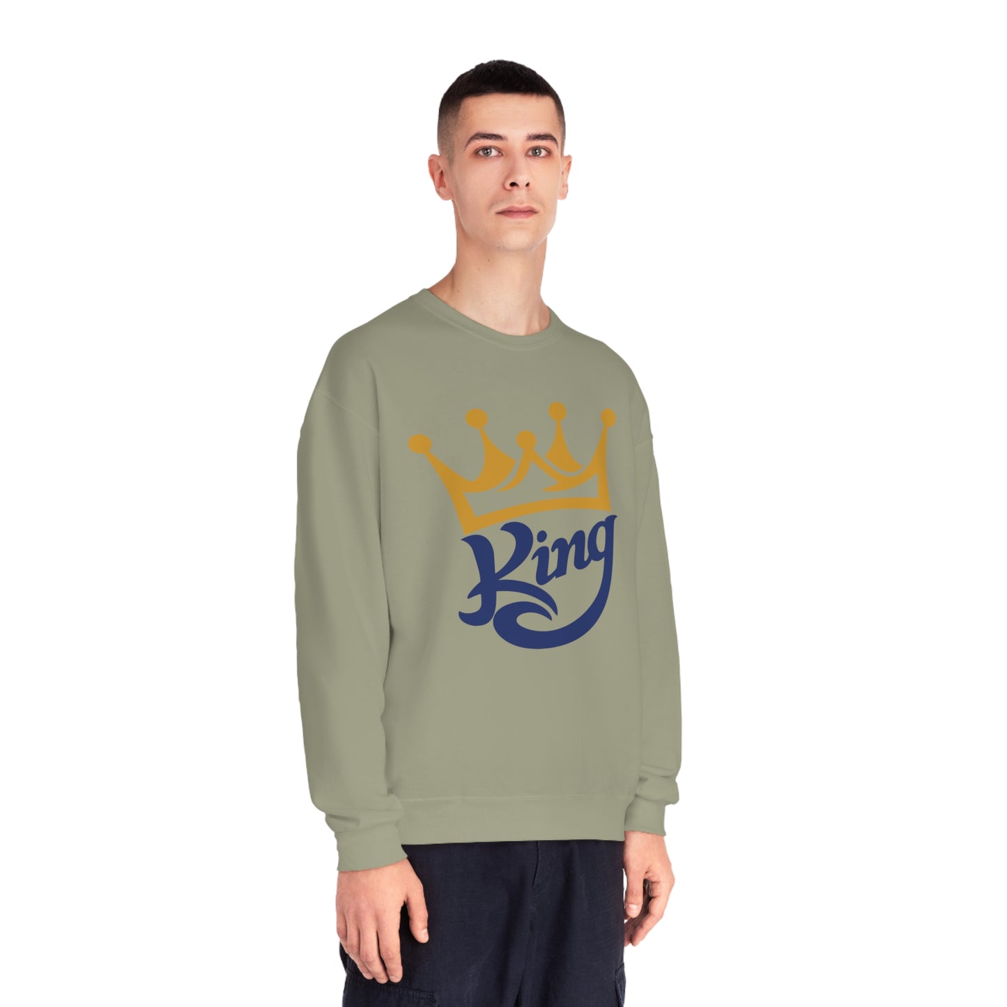 King, Unisex NuBlend® Crewneck Sweatshirt