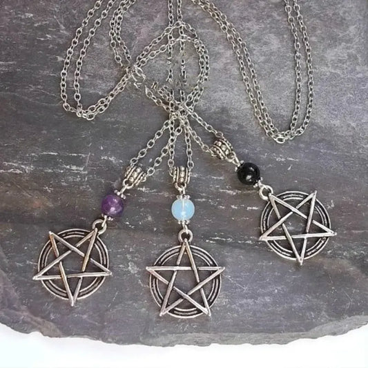 Pentagram Necklace.