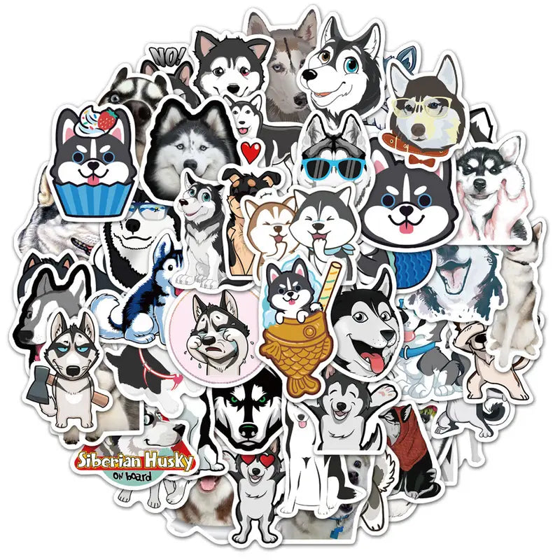 Husky Lover's. Treasure Bucket.