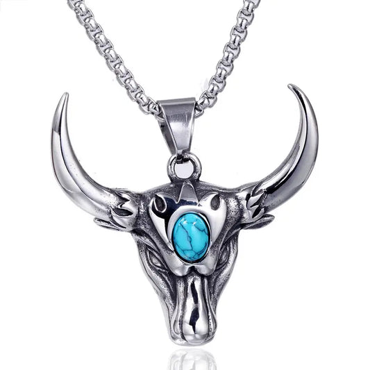 Bull Head Necklace.