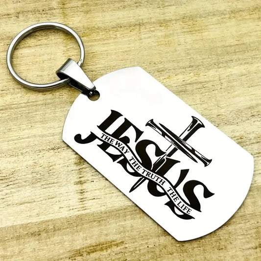 Jesus Keychain.