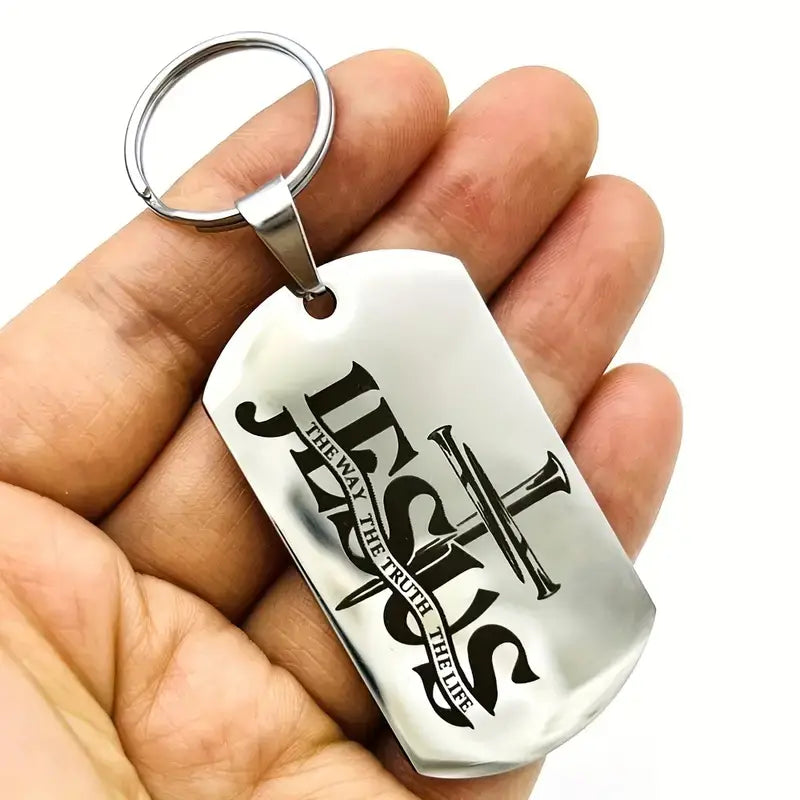 Jesus Keychain.