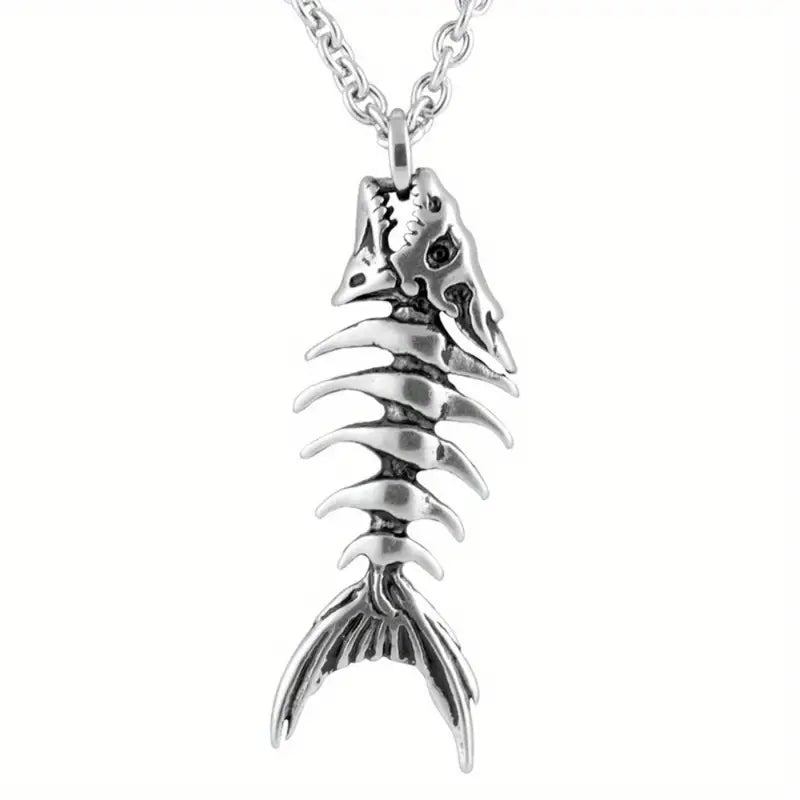 Fish Bones Necklace.