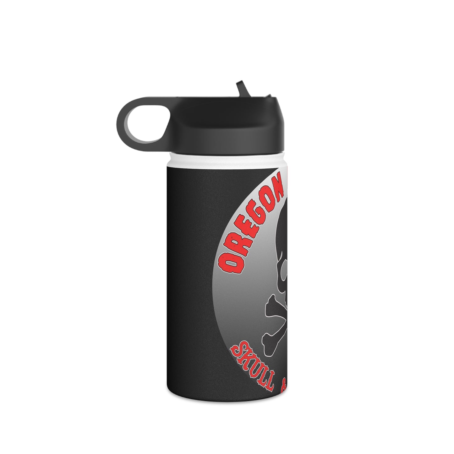 Oregon Mining Co. Skull & Bones Dig. Stainless Steel Water Bottle