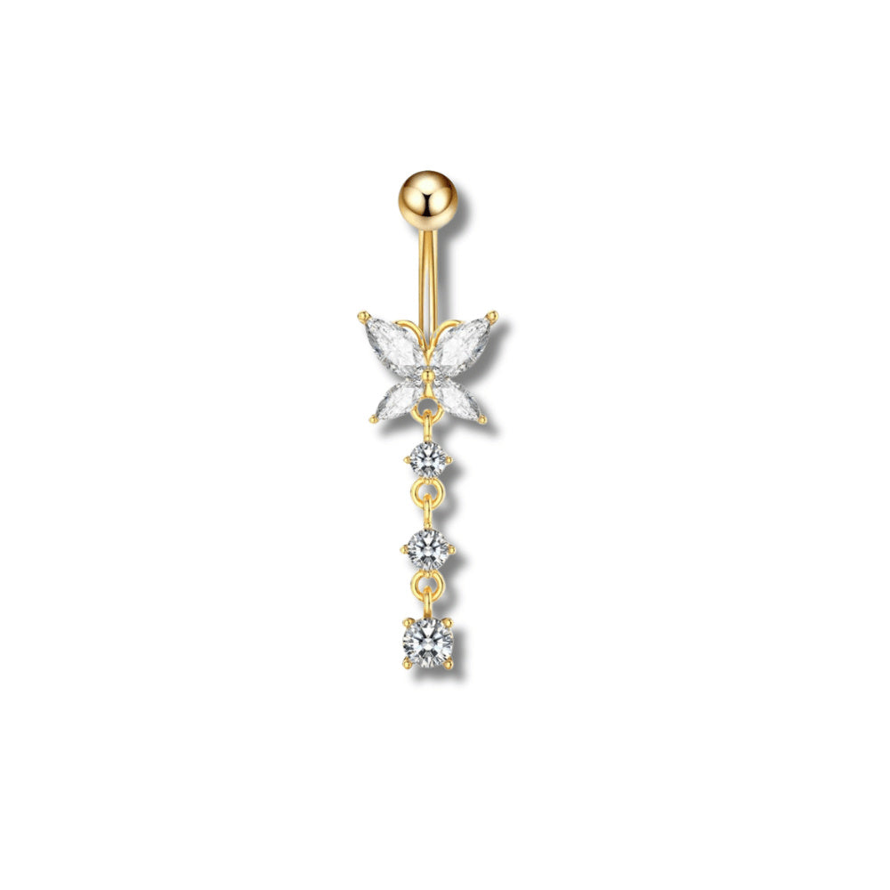 3A Zircon Navel Stud