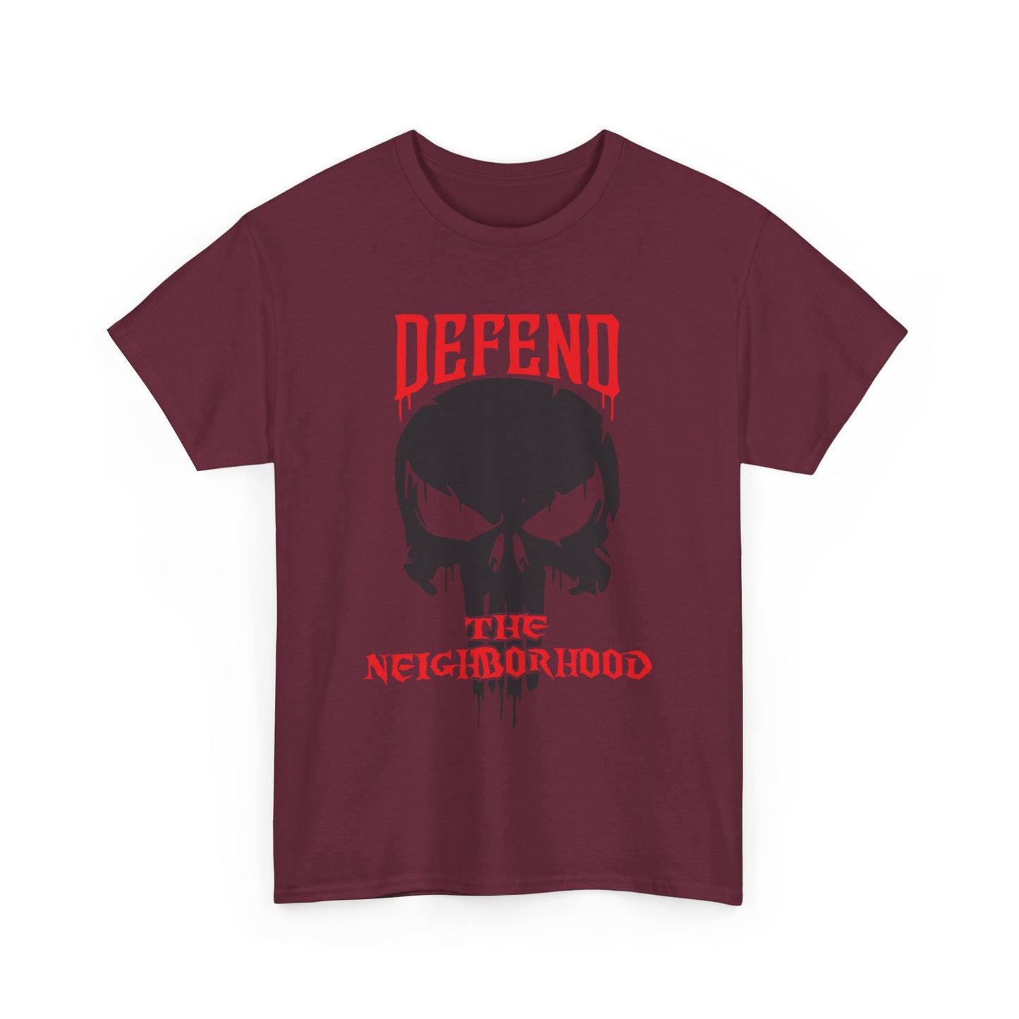 Defend the Neighborhood. Heavy Cotton T-Shirt