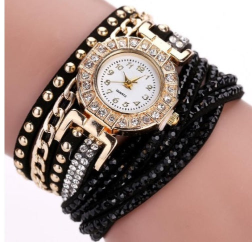 Twist Braided Bracelet Quartz Watch