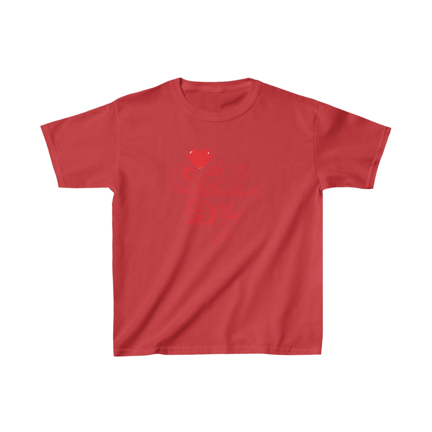 Valentines Day. Kids Heavy Cotton™ T-Shirt