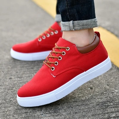 Men's casual canvas sport shoes