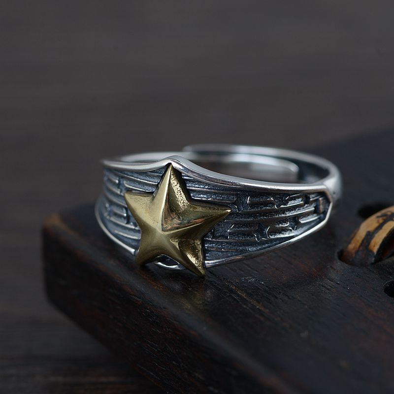 Thai Silver Star Ring