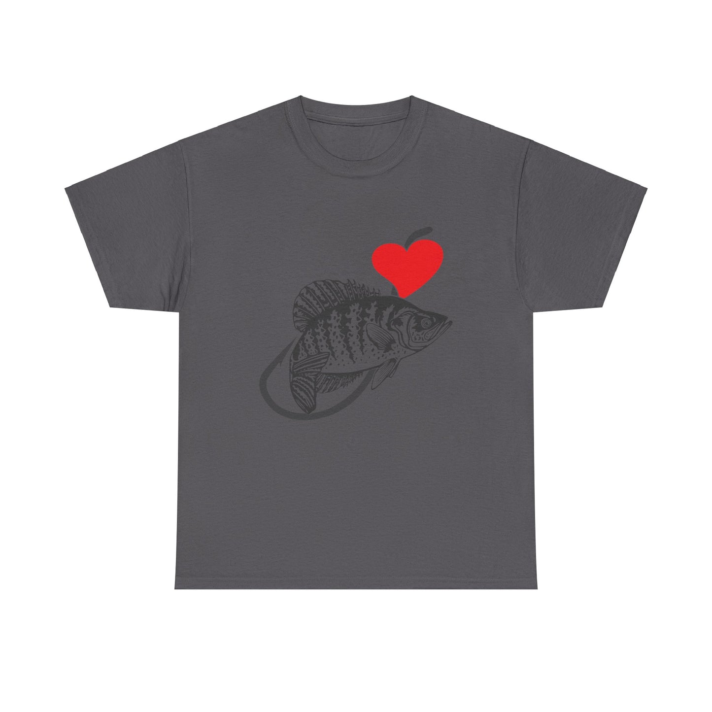 Crappie Love. Heavy Cotton T-Shirt