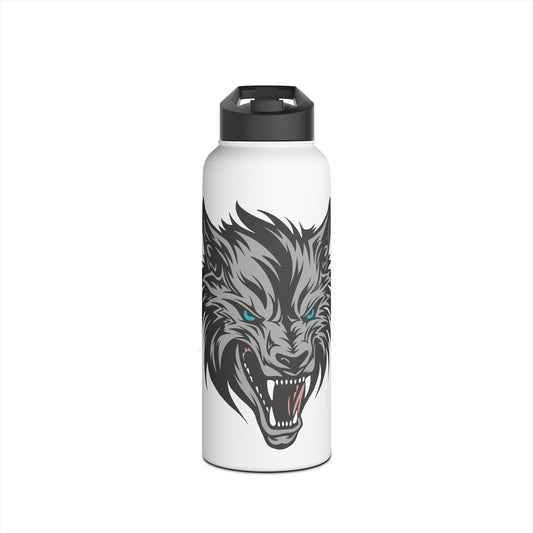 Wicked Wolf. Stainless Steel Water Bottle