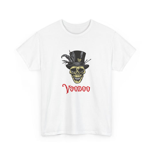 VooDoo Skull, Heavy Cotton T-Shirt