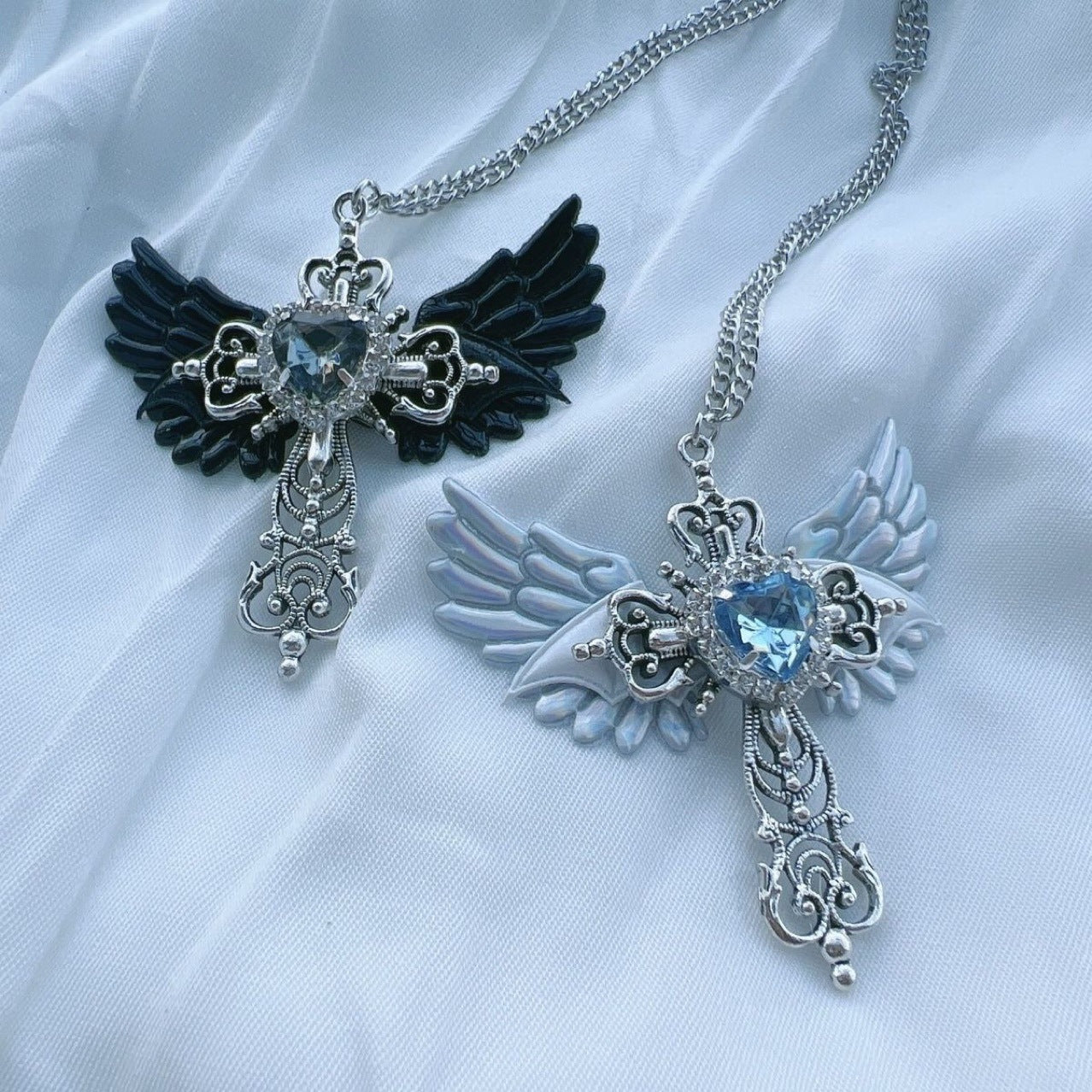 Angel Cross Necklace