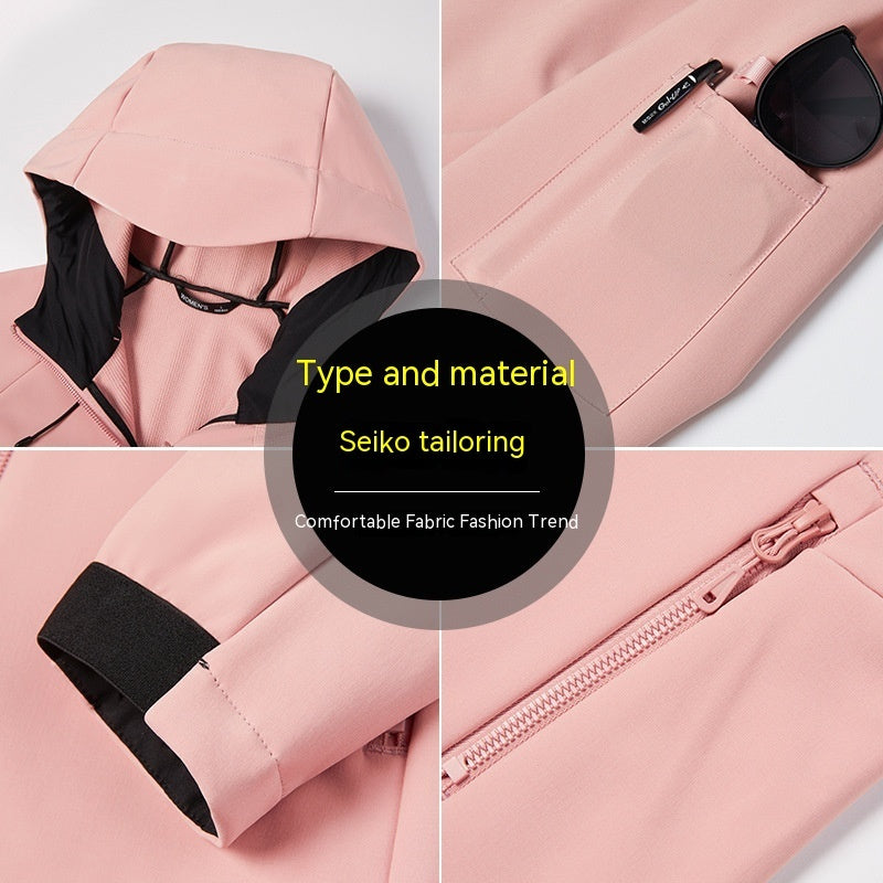 Men's Polyester Assault Windproof Sports Jacket