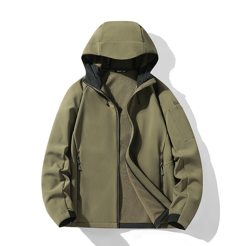 Men's Polyester Assault Windproof Sports Jacket