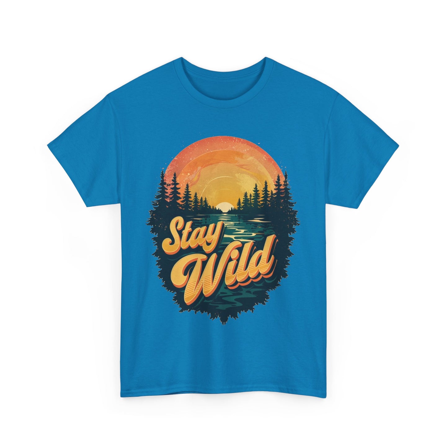 Stay Wild. Heavy Cotton T-Shirt