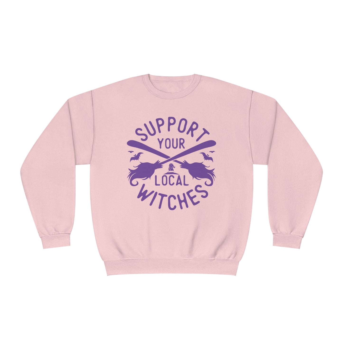 Support Your Local Witches, Unisex NuBlend® Crewneck Sweatshirt