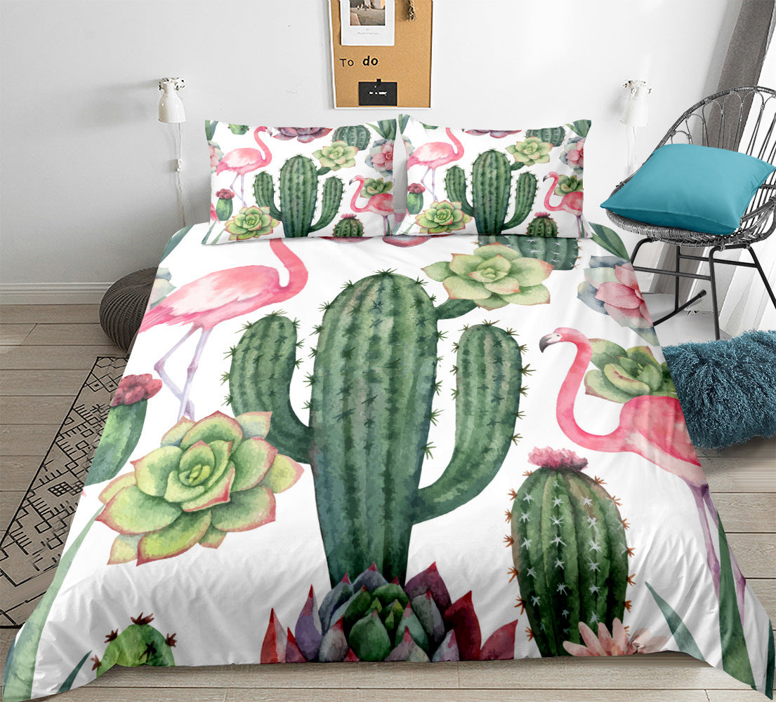 Cactus bedding set