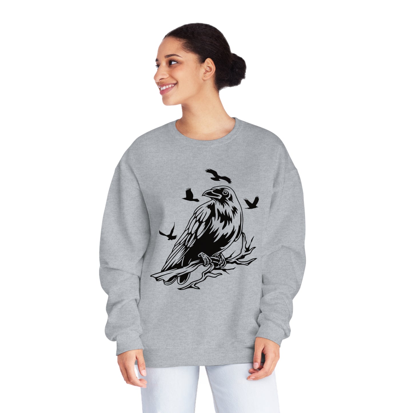 Raven, Unisex NuBlend® Crewneck Sweatshirt