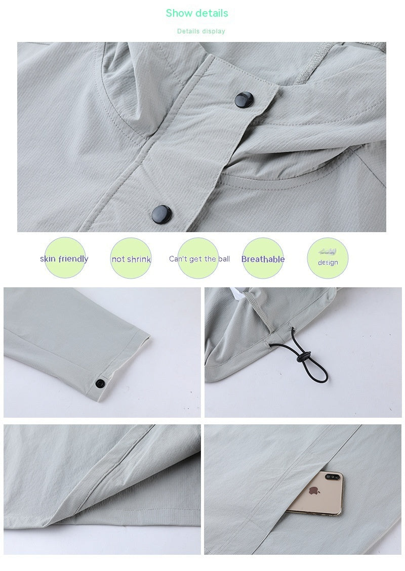 Quick-drying Waterproof Windbreaker Pullover