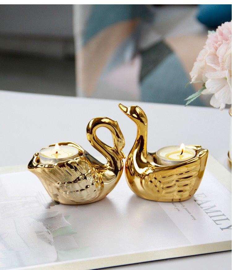 Romantic Table Decorative Candlestick Ornaments