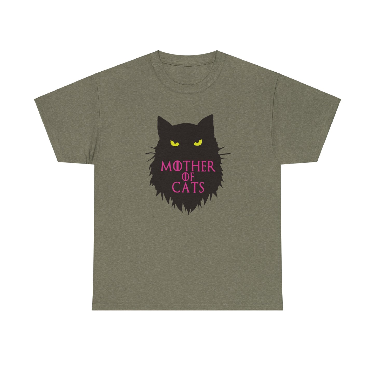 Mother of Cats. Heavy Cotton T-Shirt