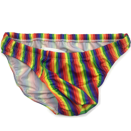 Men's Rainbow low waist Swimwear