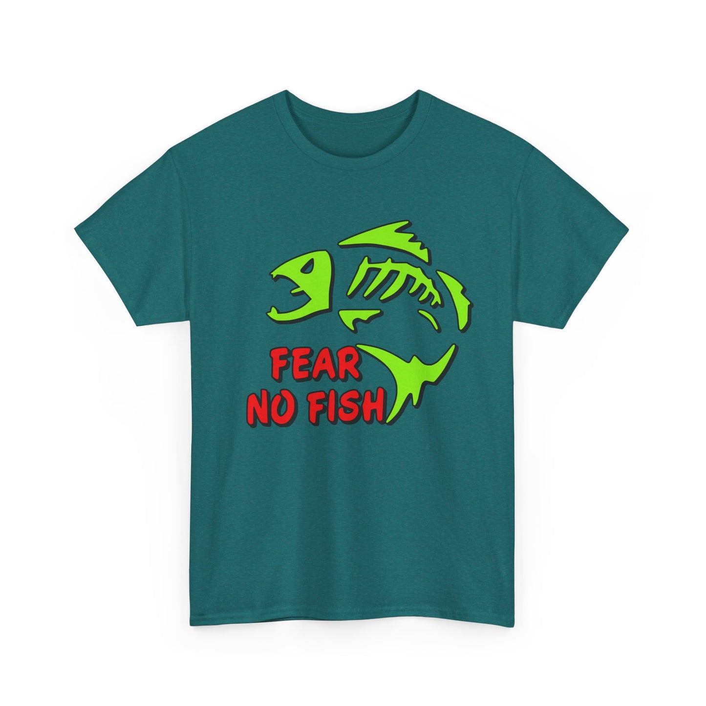 Fear no Fish, Heavy Cotton T-Shirt