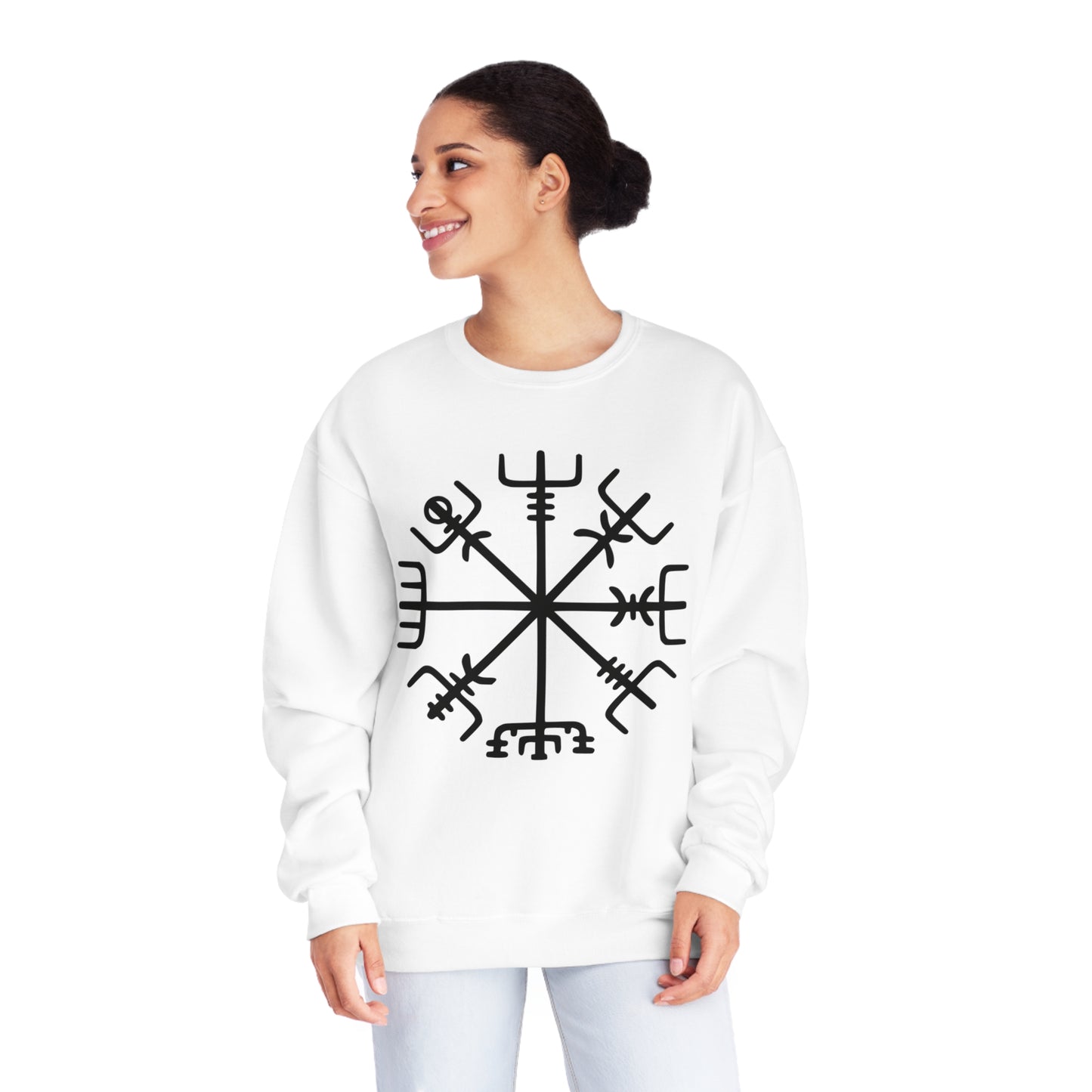 Viking Compass, Unisex NuBlend® Crewneck Sweatshirt