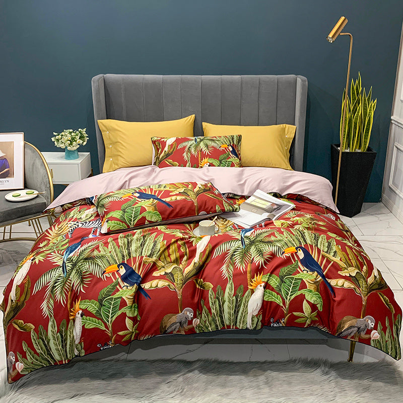 Digital Printing Four-Piece Light Bed set