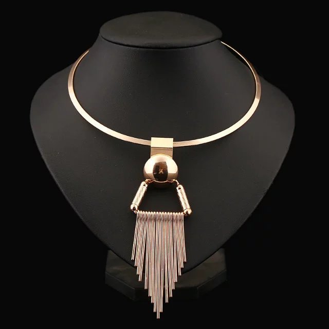 Tassel Drop Necklace