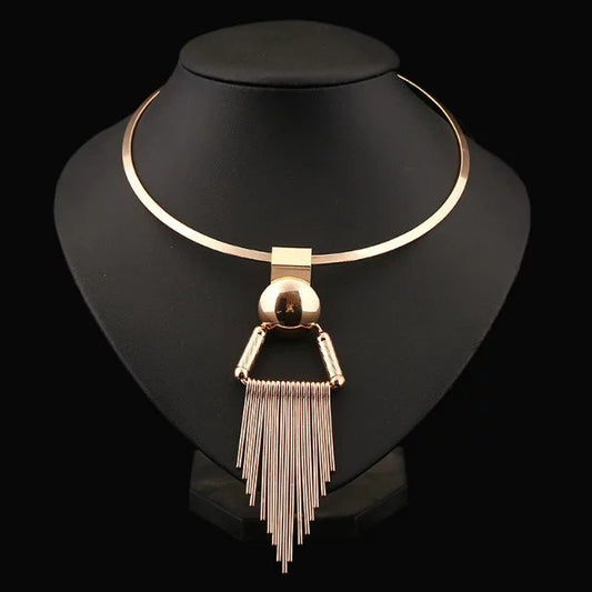 Tassel Drop Necklace