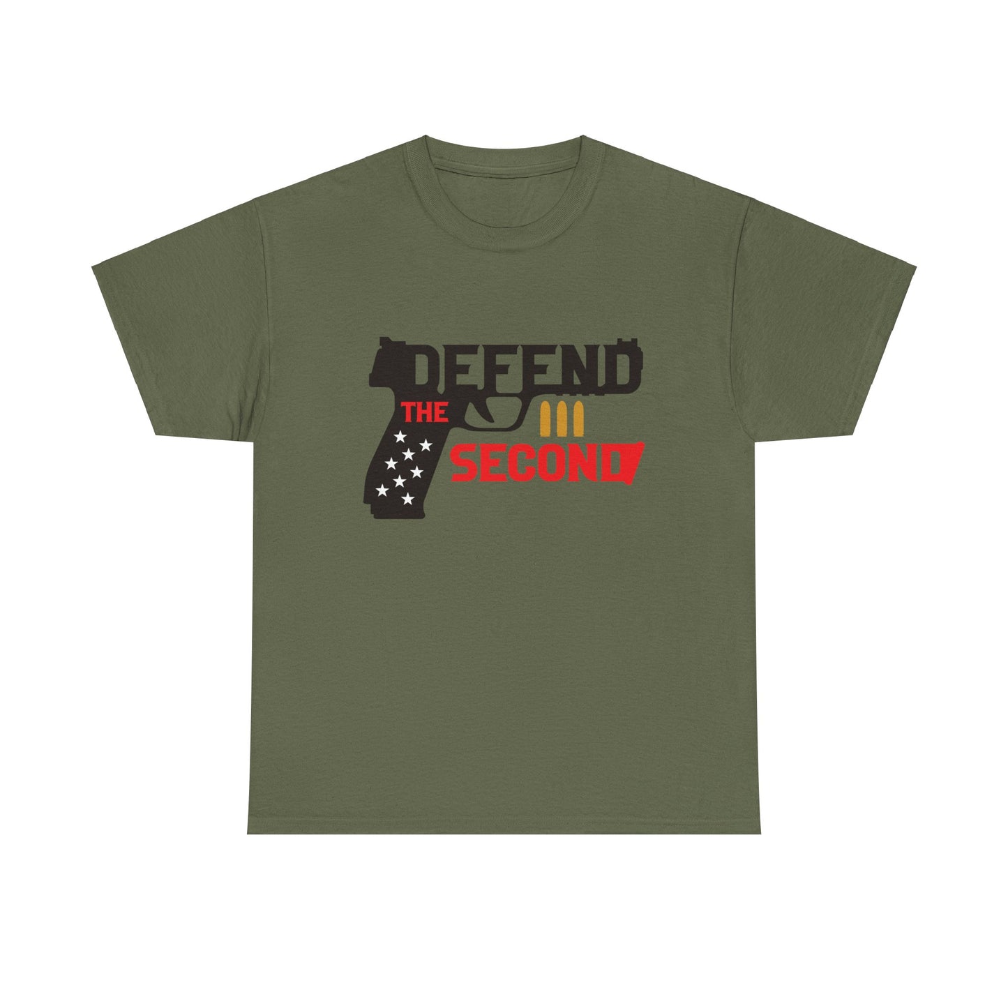 Defend The 2nd. Heavy Cotton T-Shirt