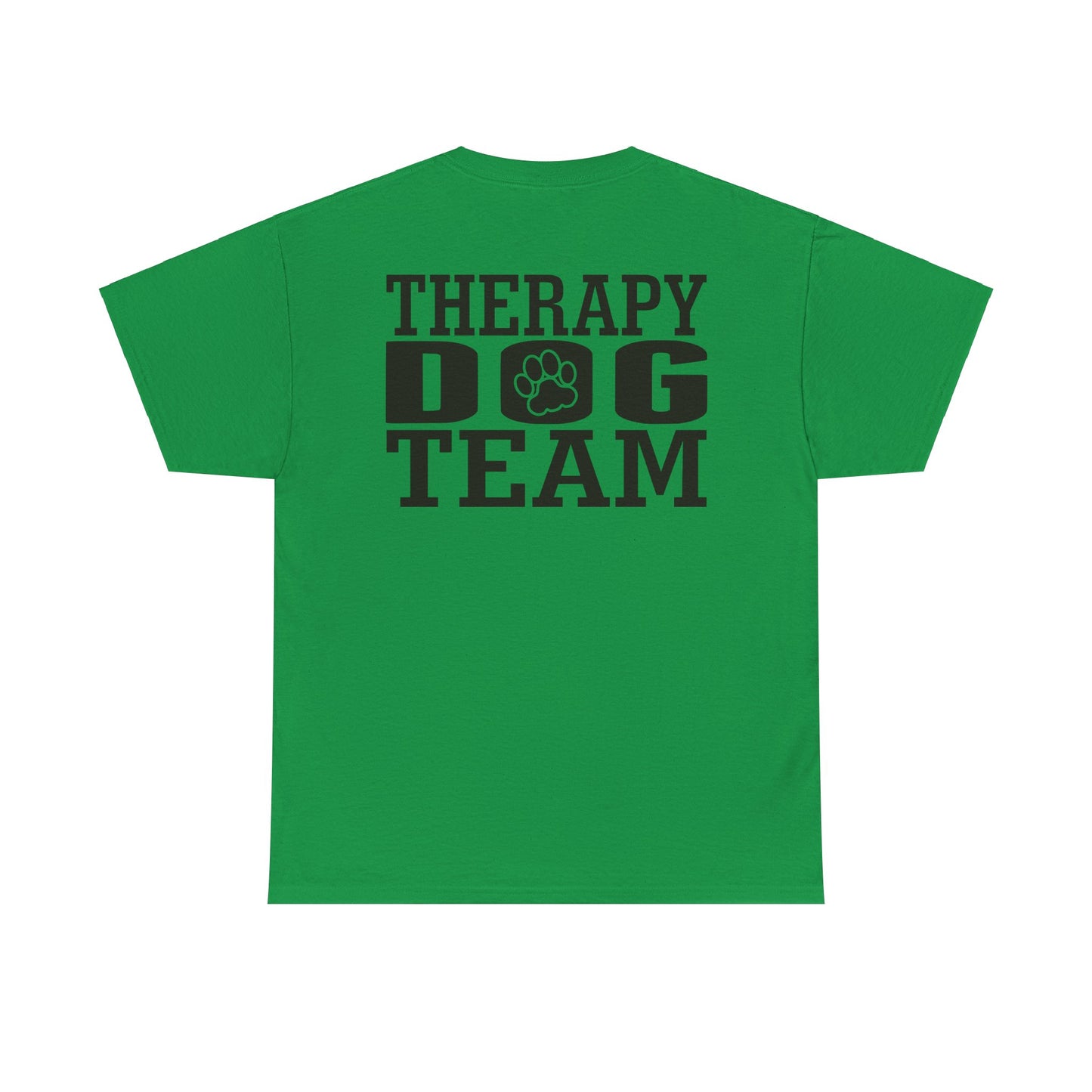 Therapy Dog Team. Heavy Cotton T-Shirt