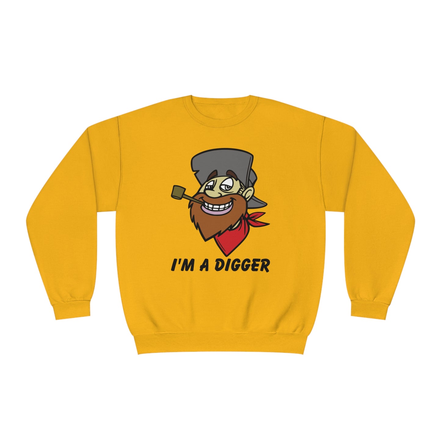 I'M a Digger, Unisex NuBlend® Crewneck Sweatshirt