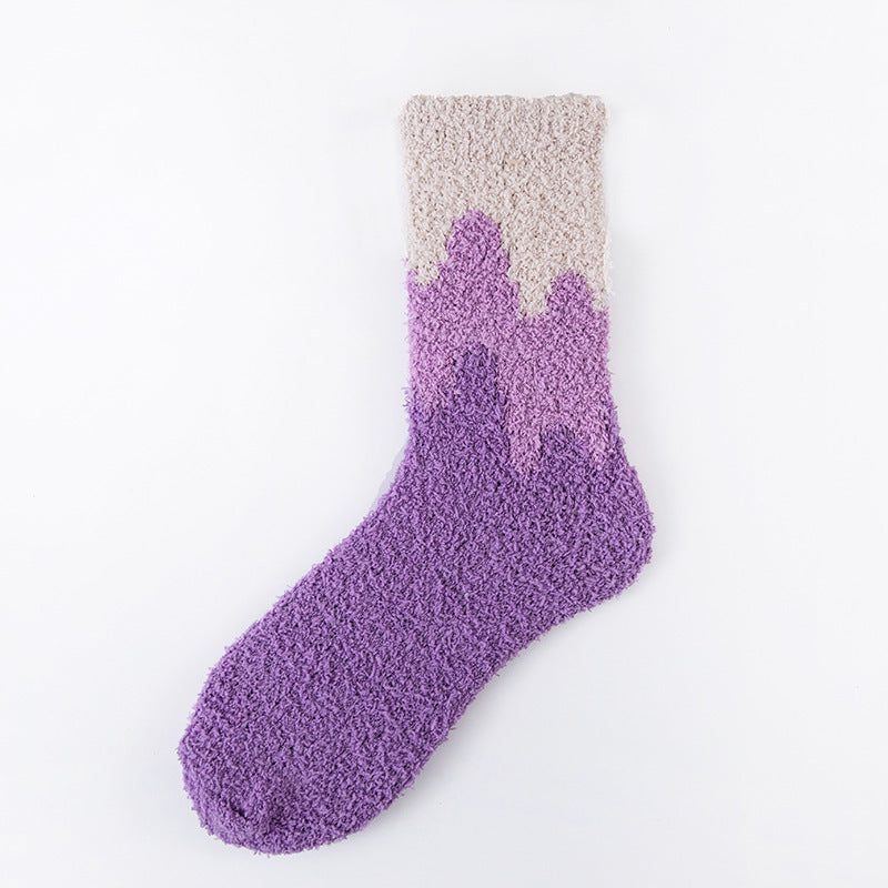 Fashionable Warm Mid-calf Socks