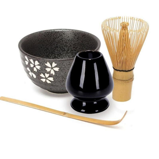 Japanese bamboo tea set