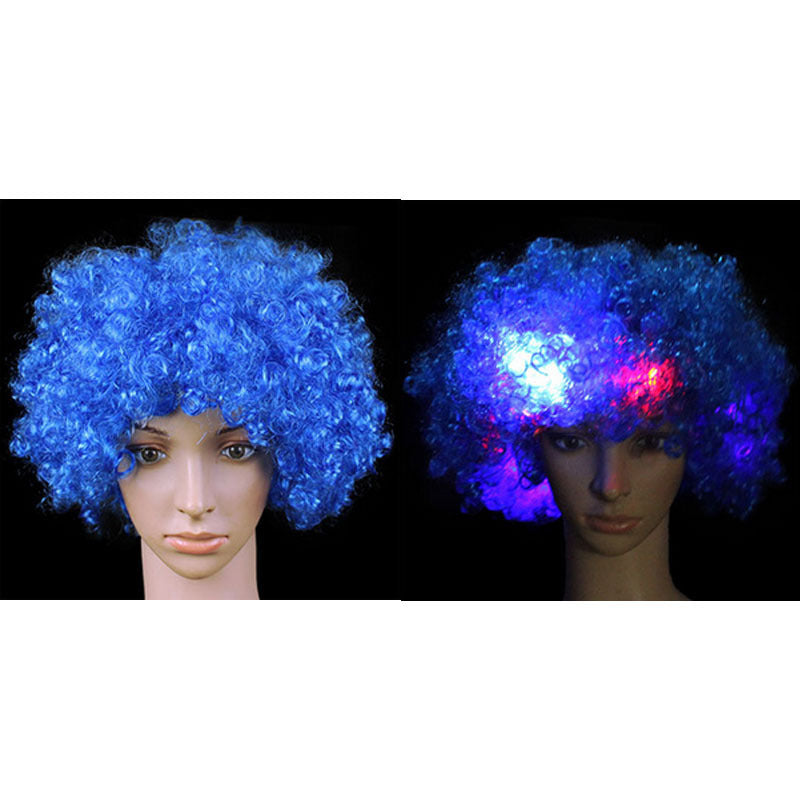 Glowing hair cap