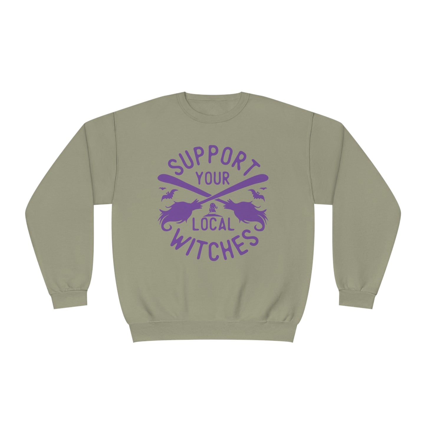 Support Your Local Witches, Unisex NuBlend® Crewneck Sweatshirt