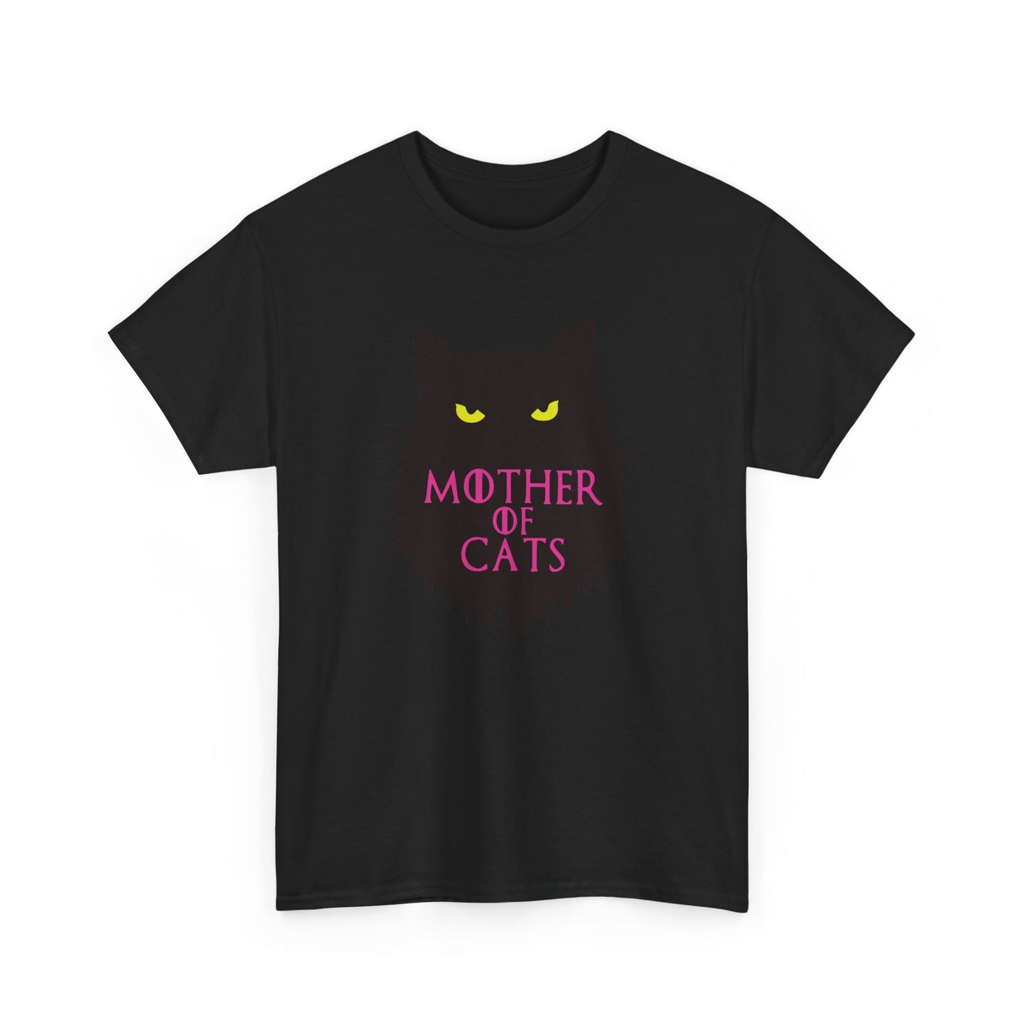 Mother of Cats. Heavy Cotton T-Shirt