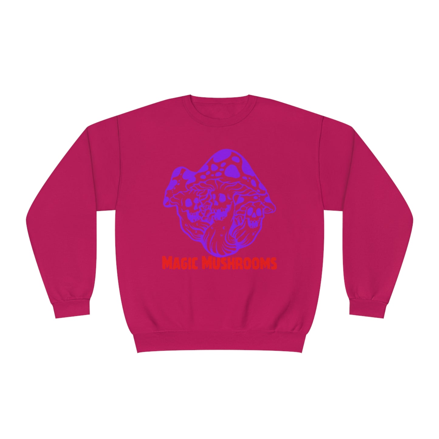 Magic Mushrooms, Unisex NuBlend® Crewneck Sweatshirt